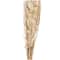 39" Cream Dried Plant Floral Bouquet Palm Leaf Natural Foliage